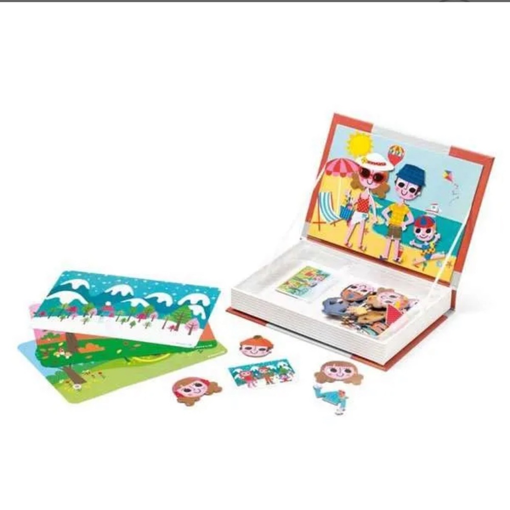 Janod Four Seasons Magnetibook